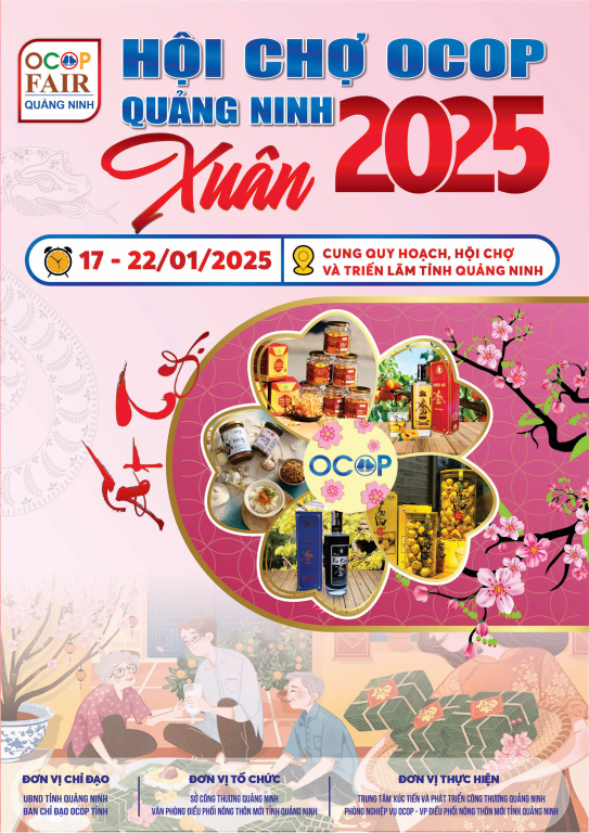 Quảng Ninh "khai pháo" mùa Tết bằng Hội chợ OCOP Xuân 2025