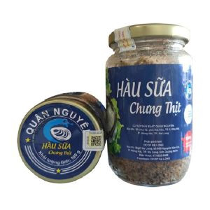 Ruốc hàu sữa chưng thịt