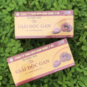 Trà giải độc gan Nam Dược Y Võ hộp 25 túi lọc