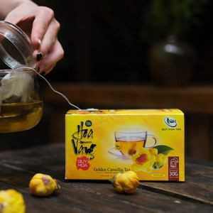 Trà túi lọc hoa vàng Quy Hoa hộp 20 gói