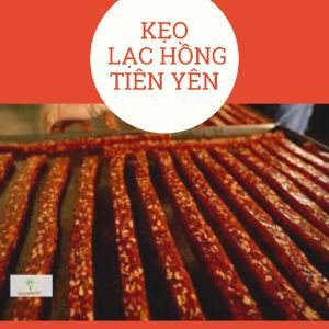 Kẹo lạc hồng Tiên Yên túi 200g