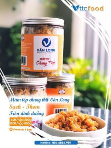Mắm tép chưng thịt Vân Long