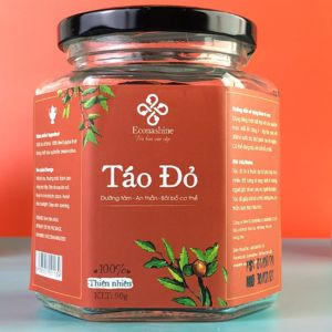 Táo đỏ thái lát Econashin hũ 90g